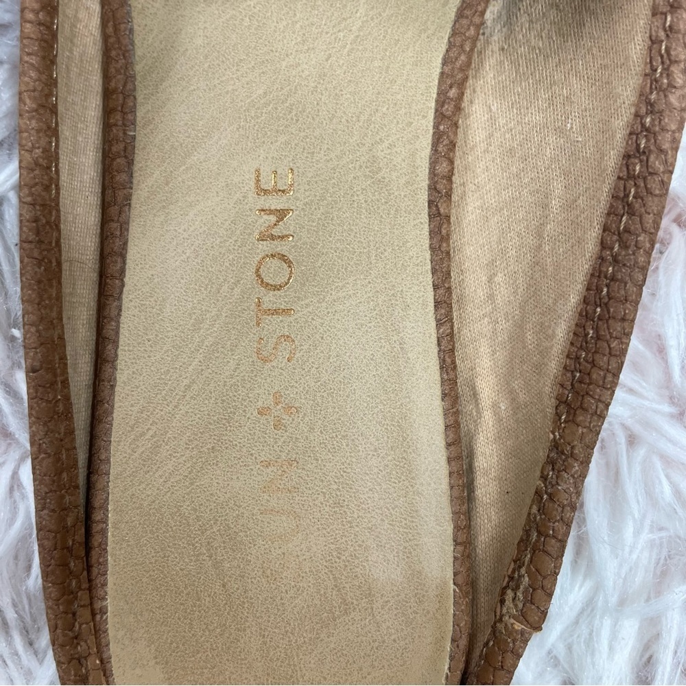 SUN + STONE Ninna Mules size 5.5 Tan color - Picture 8 of 11